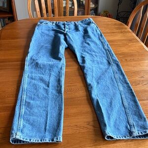 Classic Men’s Blue Denim Jeans